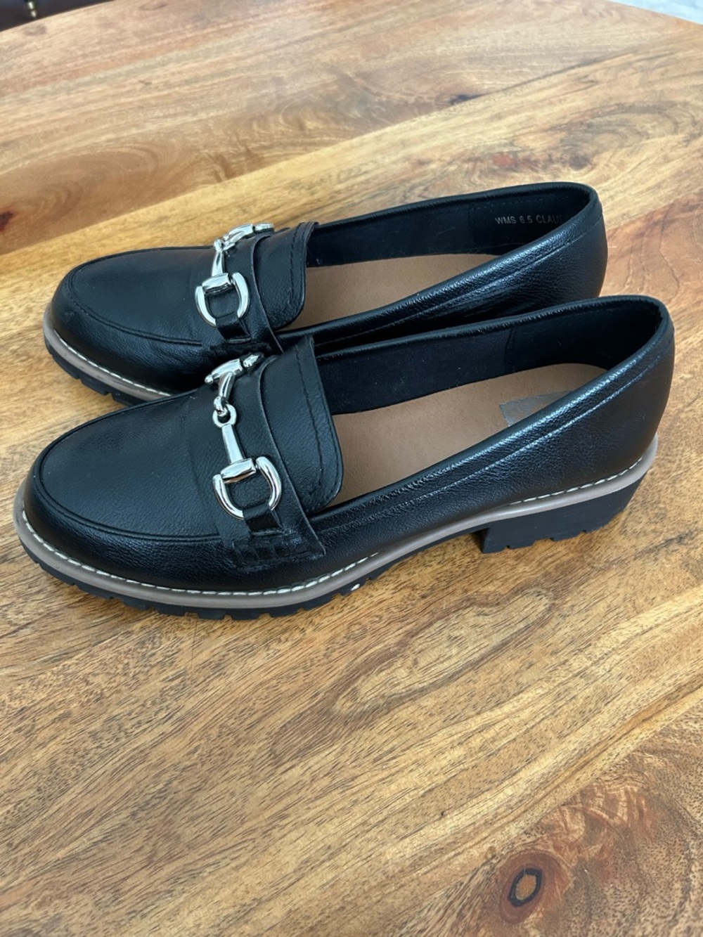 DV Dolce Vita Claudea Black Loafers